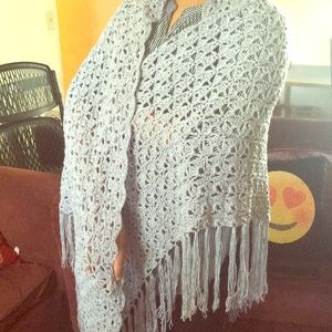 Homemade poncho tejido!!